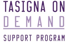 Tasigna on demand support program logo